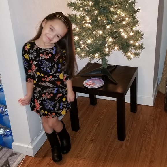 OLD NAVY FLORAL DRESS SIZE 4T - Picture 5 of 7